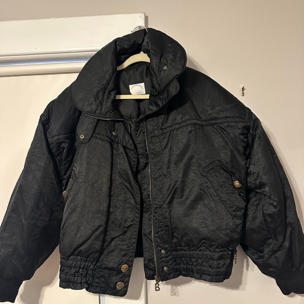 Vintage Bogner Black Ski Jacket